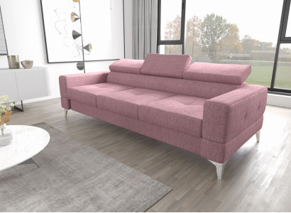 Three Seater Couch Upholstery Design Sofa Modern 3 Seater Room Furniture Pink Sofas